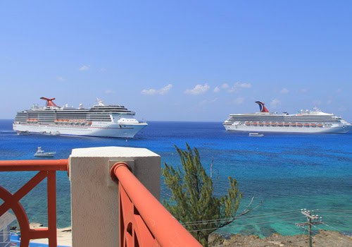 Ugland House view of boats
